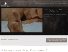 Tablet Screenshot of massages-hommes-rennes.fr